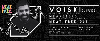 Voiski Live! for Meat Free at Soup Kitchen