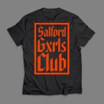 Limited Edition Fluorescent Meat Free Salford Gxrls Club Tee Back